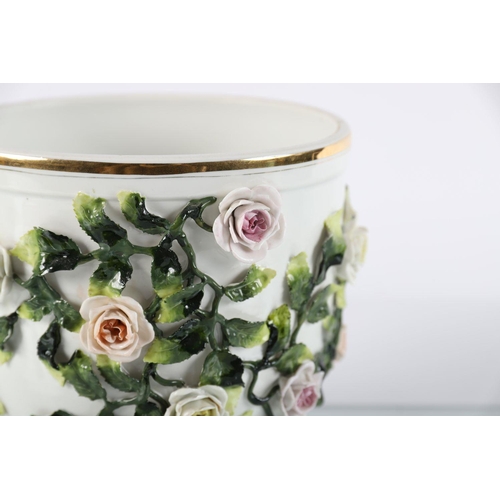 246 - SITZENDORF PORCELAIN JARDINIERE