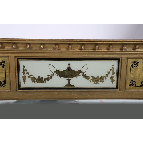 250 - REGENCY GILT FRAME OVERMANTEL MIRROR