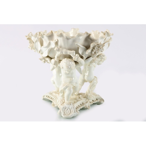 261 - 19TH-CENTURY MOORE BROTHERS PORCELAIN CENTREPIECE