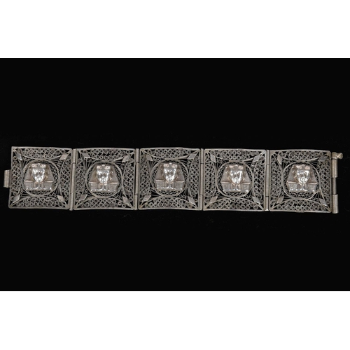 271 - 19TH-CENTURY KUTCH SILVER BRACELET