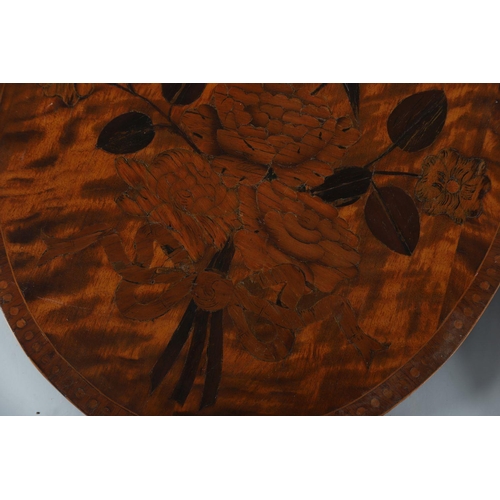 29 - PAIR 19TH-CENTURY WALNUT & MARQUETRY PANELS