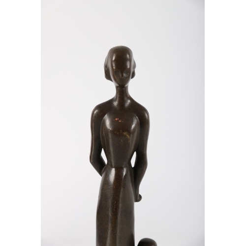 367 - 20TH-CENTURY BRONZE SCULPTURE