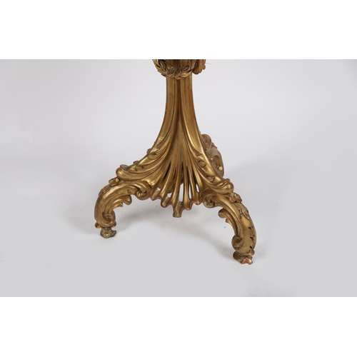 40 - 19TH-CENTURY CARVED GILTWOOD TABLE