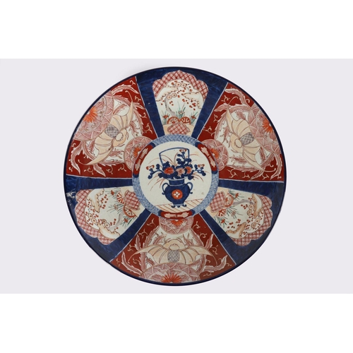 401 - LARGE 19TH-CENTURY IMARI CHARGER