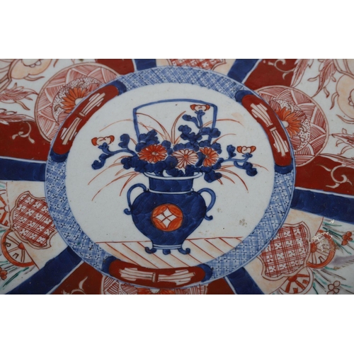 401 - LARGE 19TH-CENTURY IMARI CHARGER