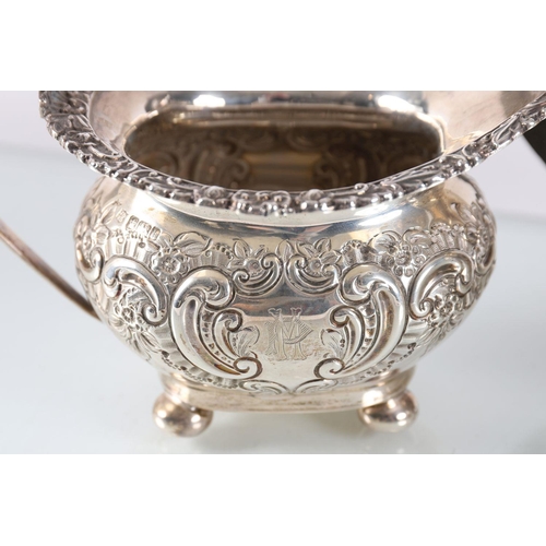 403 - 3-PIECE SILVER TEA SERVICE