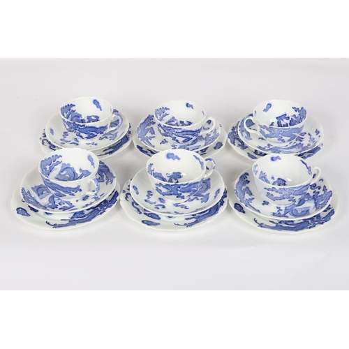 412 - 18 PIECE 19TH-CENTURY PORCELAIN TEA SET