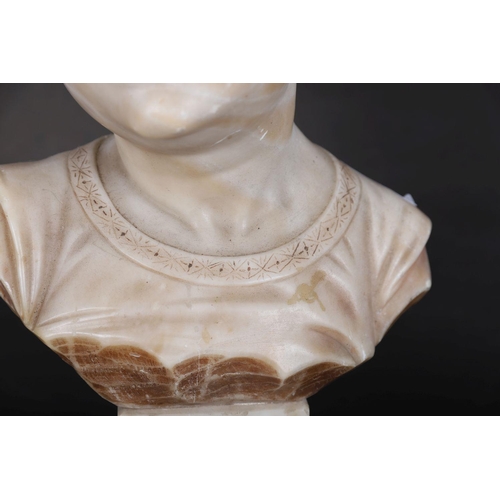 441 - 19TH-CENTURY ITALIAN ALABASTER SCULPTURE