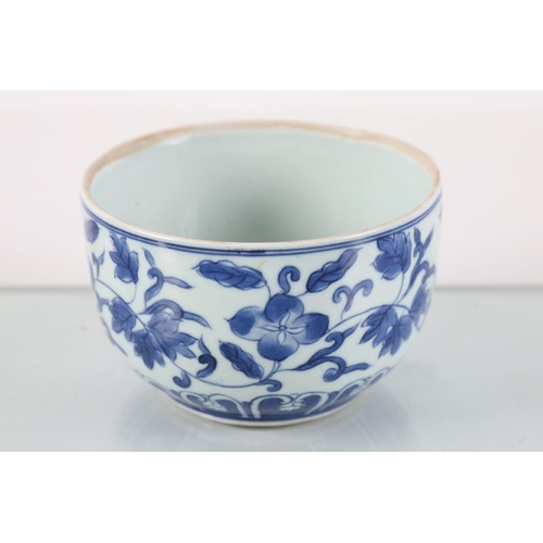 442 - CHINESE BLUE AND WHITE BOWL