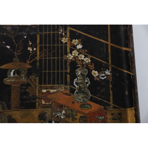 459 - REGENCY PAPIER MACHE TRAY