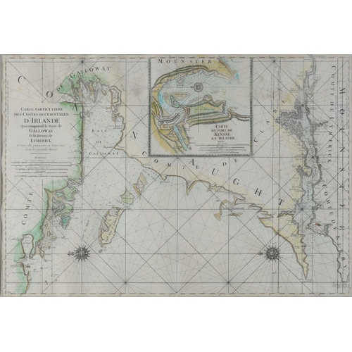 54 - EARLY MAP OF GALWAY AND LIMERICK