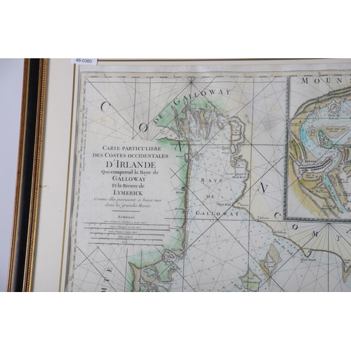 54 - EARLY MAP OF GALWAY AND LIMERICK