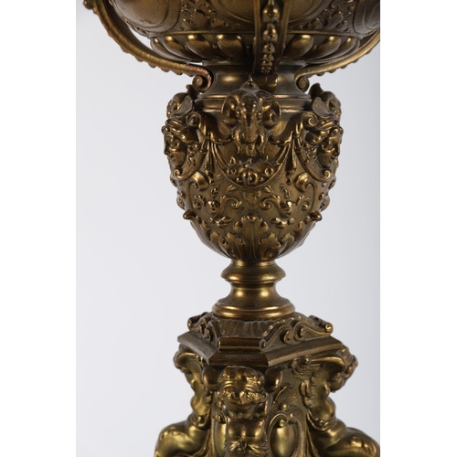 544 - 19TH-CENTURY FRENCH ORMOLU LAMP