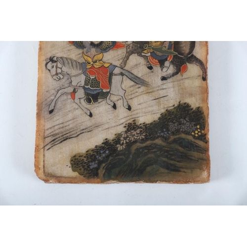 550 - CHINESE QING PAINTING