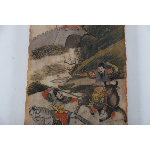 550 - CHINESE QING PAINTING