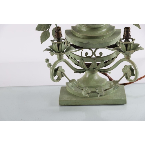 554 - EARLY 20TH-CENTURY METAL TABLE LAMP