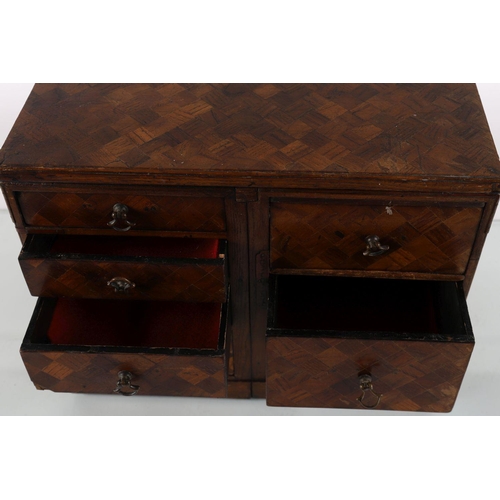 559 - 19TH-CENTURY FRENCH KINGWOOD COLLECTOR'S CHEST