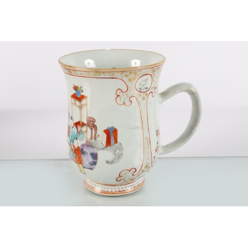 560 - 18TH-CENTURY CHINESE FAMILLE ROSE MUG