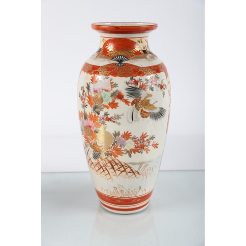 561 - 19TH-CENTURY JAPANESE KUTANI VASE