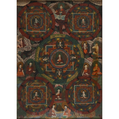 575 - QING PERIOD SINO-TIBETAN THANGKA