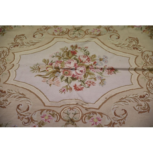 588 - AUBUSSON CARPET