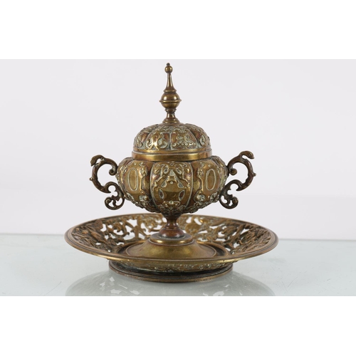 6 - 19TH-CENTURY FRENCH ORMOLU INK STAND