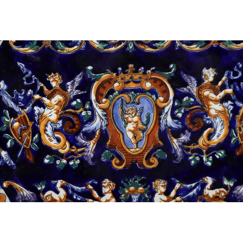 601 - GIEN MAJOLICA CHARGER