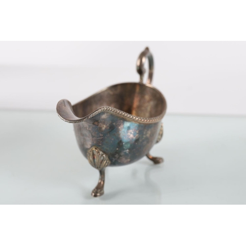 648 - SHEFFIELD SILVER-PLATED SAUCE BOAT