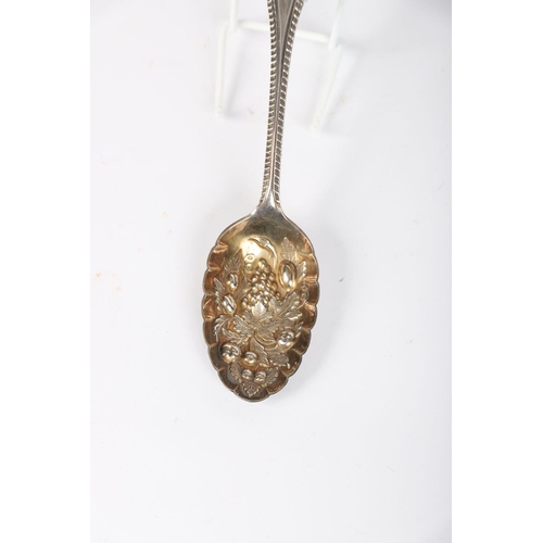 649 - SILVER BERRY SPOON