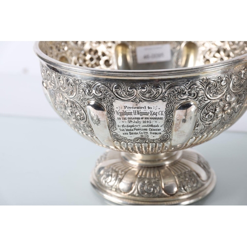 671 - PAIR SHEFFIELD SILVER-PLATED PUNCH BOWLS