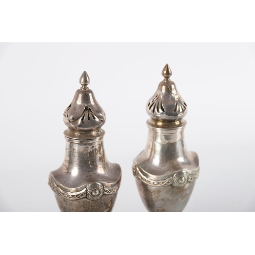 678 - PAIR SILVER SUGAR SHAKERS