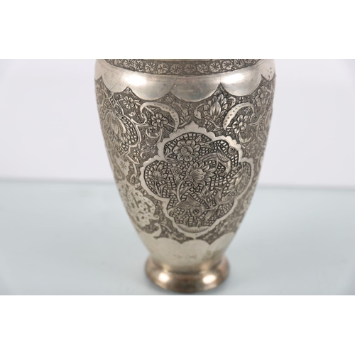 685 - 19TH-CENTURY ISLAMIC SILVER VASE