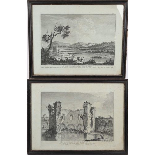 71 - 4 18TH-CENTURY FILIPPO MORGHEN ENGRAVINGS