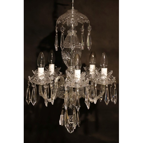 87 - WATERFORD CRYSTAL CHANDELIER