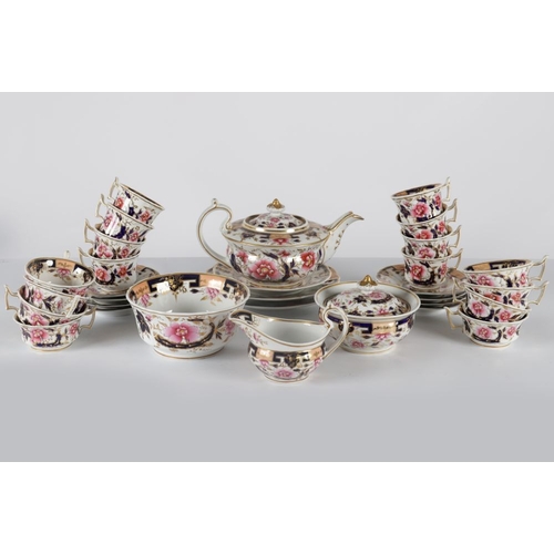 108 - 31-PIECE RIDGWAY IRONSTONE TEA & COFFEE SERVICE