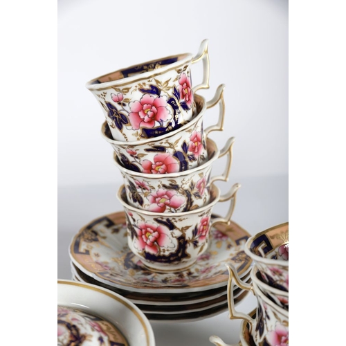 108 - 31-PIECE RIDGWAY IRONSTONE TEA & COFFEE SERVICE