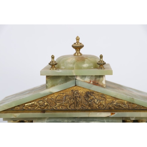 120 - 19TH-CENTURY FRENCH MANTEL CLOCK