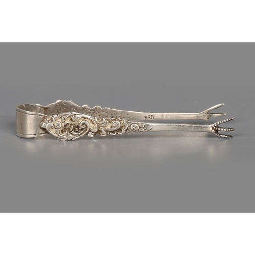 1363 - STERLING SILVER SUGAR TONGS