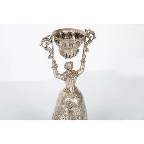 1415 - 19TH-CENTURY SILVER WAGER CUP