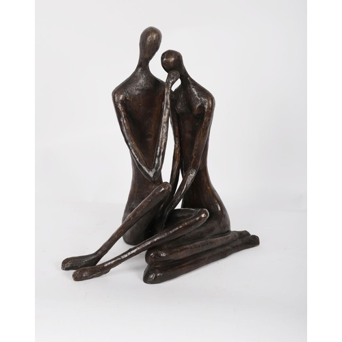 156 - CONTEMPORARY BRONZE SCULPTURE