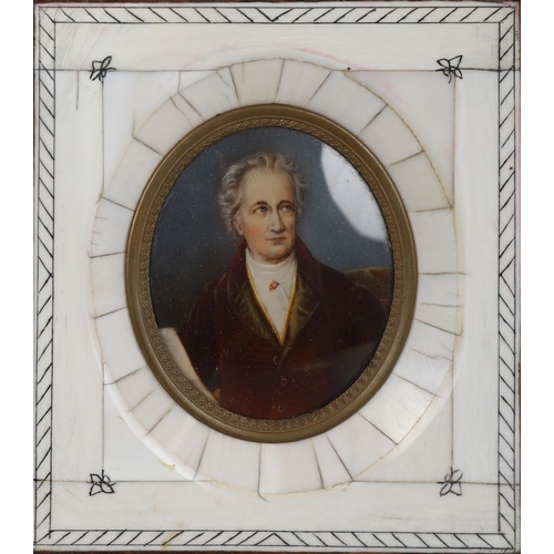 171 - OVAL PORTRAIT MINIATURE