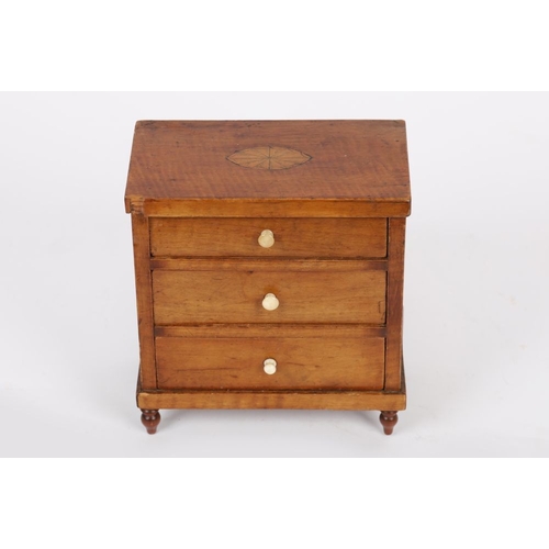 174 - 19TH-CENTURY APPRENTICE MINIATURE CHEST