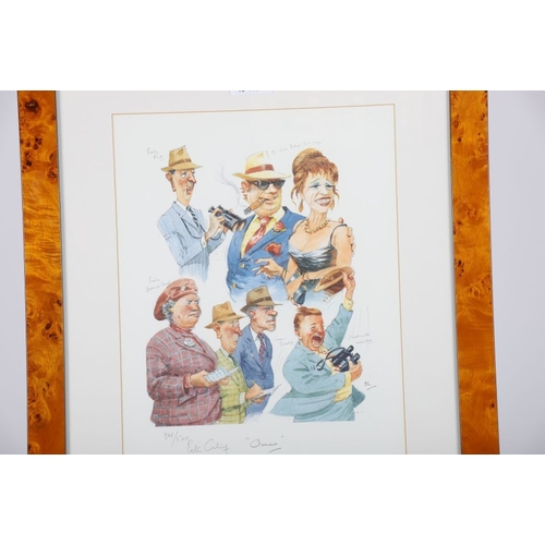 247 - SET OF 4 PETER CURLING PRINTS