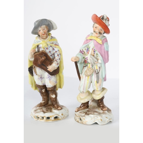 264 - PAIR OF 19TH-CENTURY DERBY PORCELAIN FIGURES