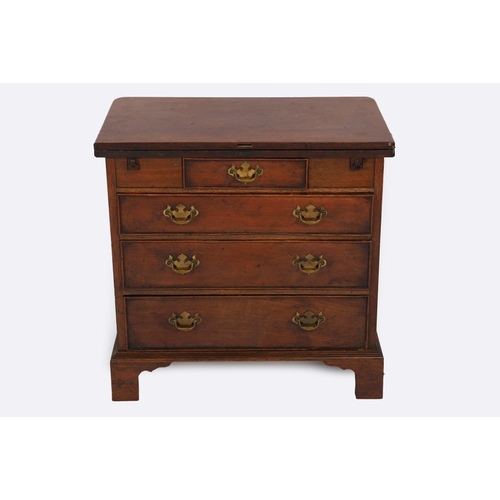 274 - GEORGE III STYLE MAHOGANY BACHELOR'S CHEST