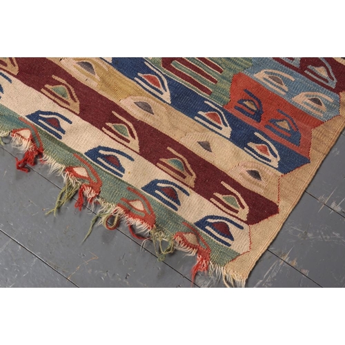 275 - SOUTH AMERICAN FLAT WEAVE RUG