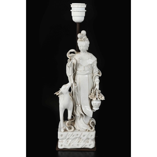 282 - CHINESE BLANC DE CHINE GUANYIN