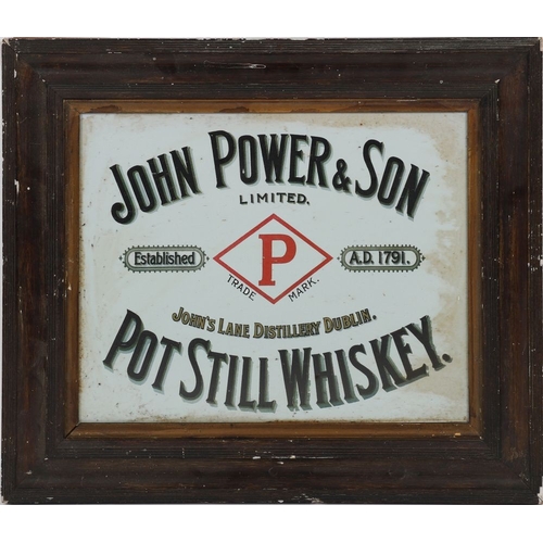 351 - JOHN POWER AND SON ADVERTISING POSTER