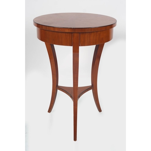 506 - BIEDERMEIER STYLE WALNUT OCCASIONAL TABLE