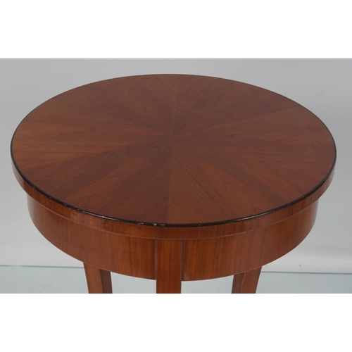 506 - BIEDERMEIER STYLE WALNUT OCCASIONAL TABLE